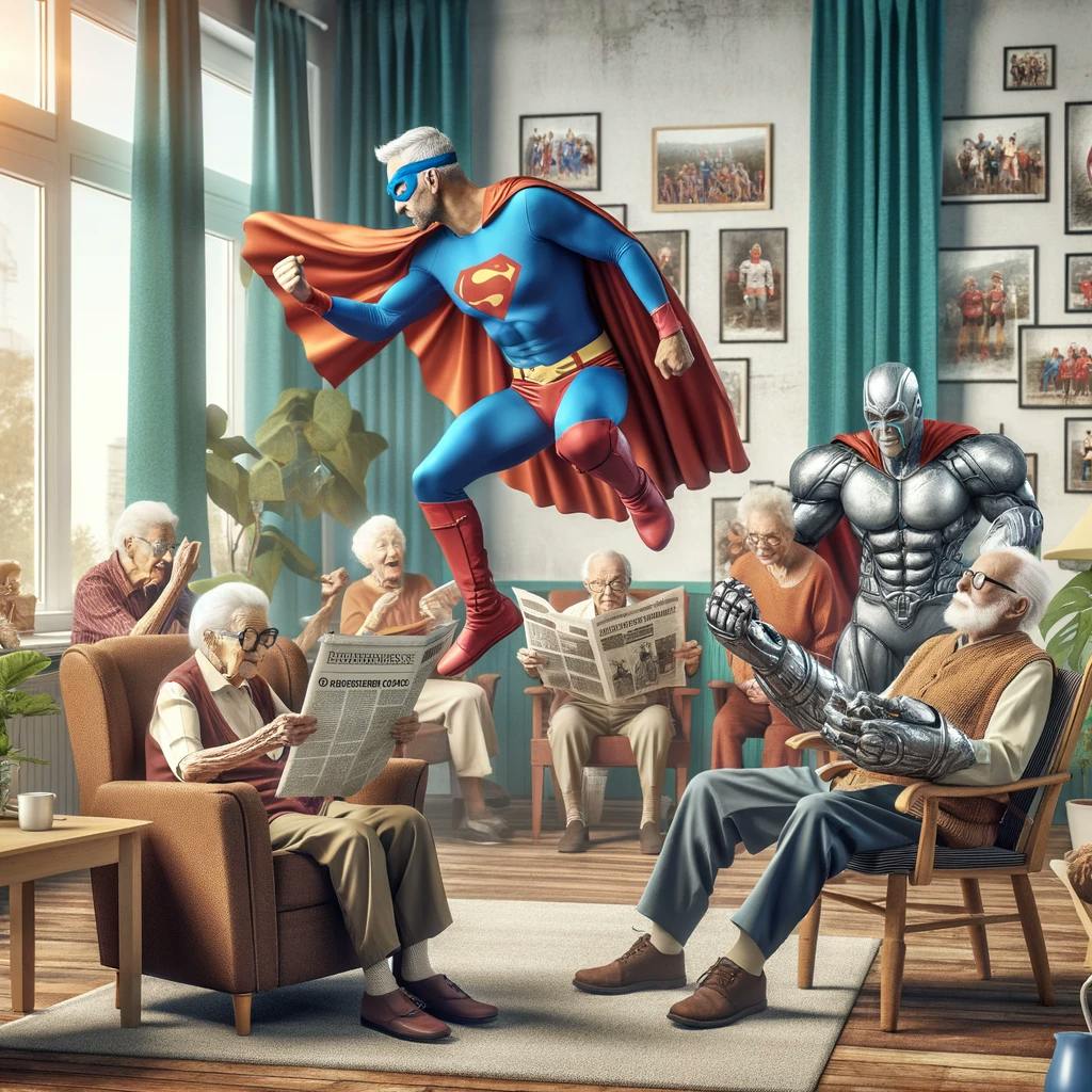 Superhero Retirement Home
