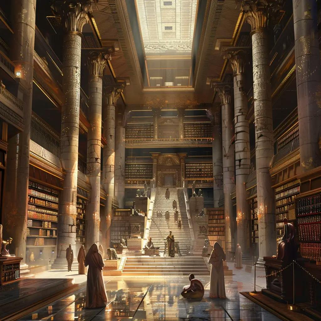 The Library of Alexandria Survives